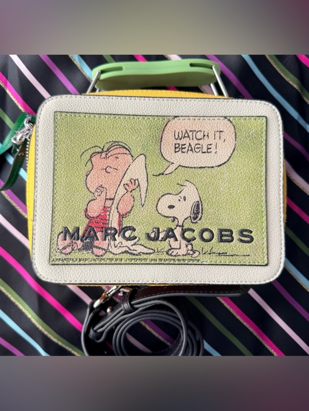 Marc Jacobs X Peanuts The Box 20 Crossbody Bag